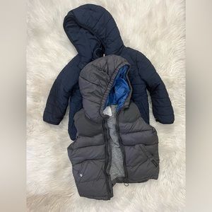 Zara baby boy jacket and vest